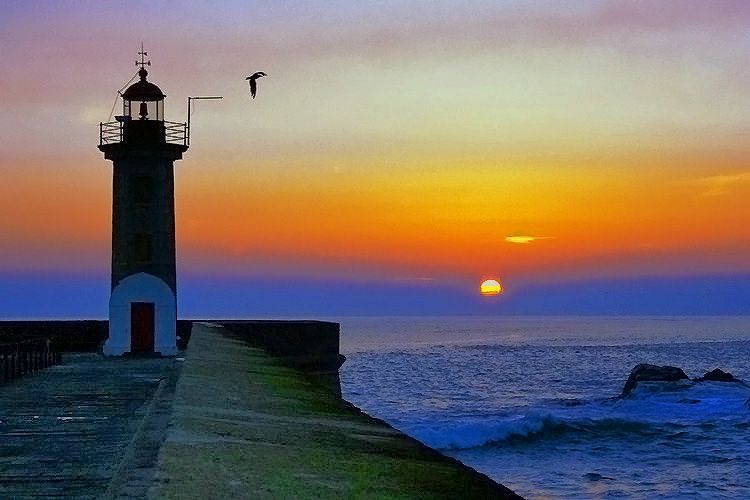Farolim da Barra do Douro